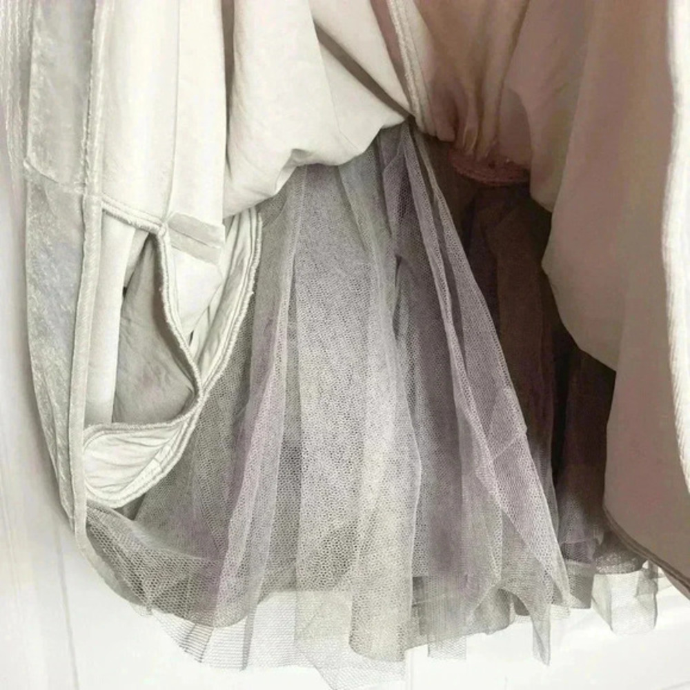 NWT STAUD Landscape Dress in silver corset bodice dress- Size 2 - Picture 12 of 16